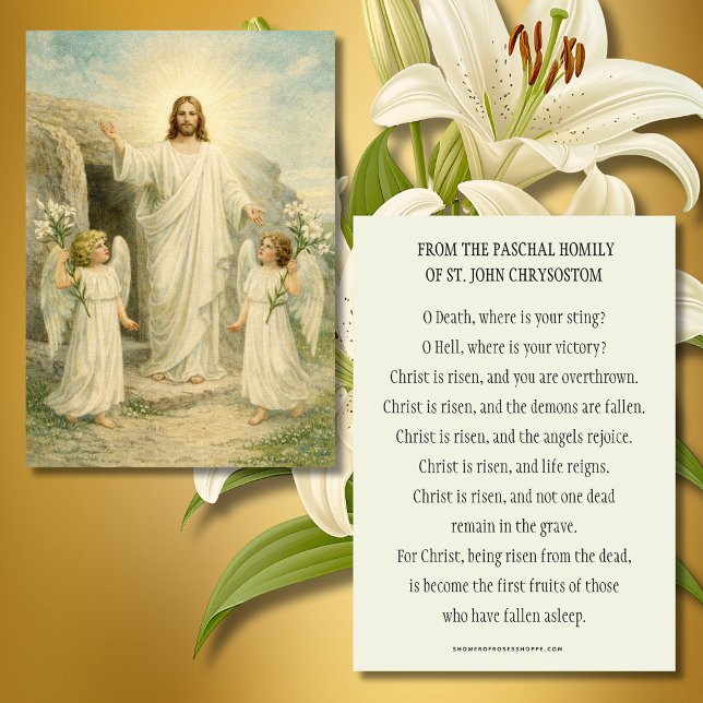 Christ Is Risen Catholic Easter Paschal Prayer (Creator Uploaded)