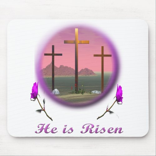 Christ is Risen Mouse Pad