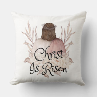 Christ Is Risen Throw Pillow
