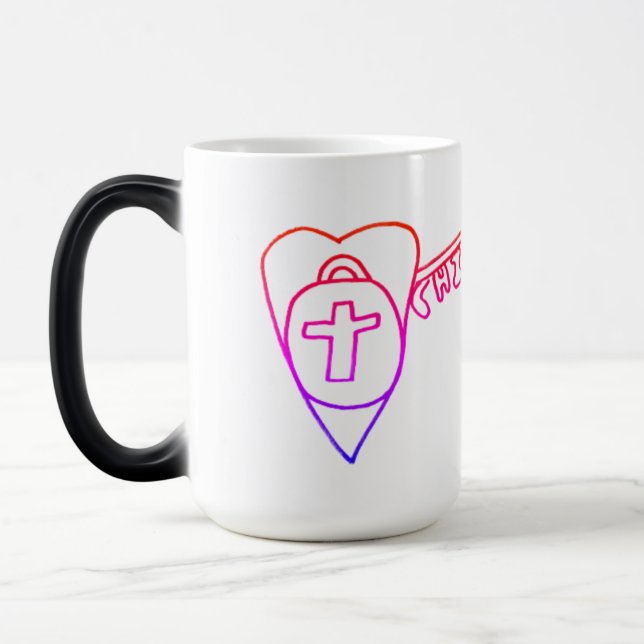 Christ is the Key Morphing Mug (Left)