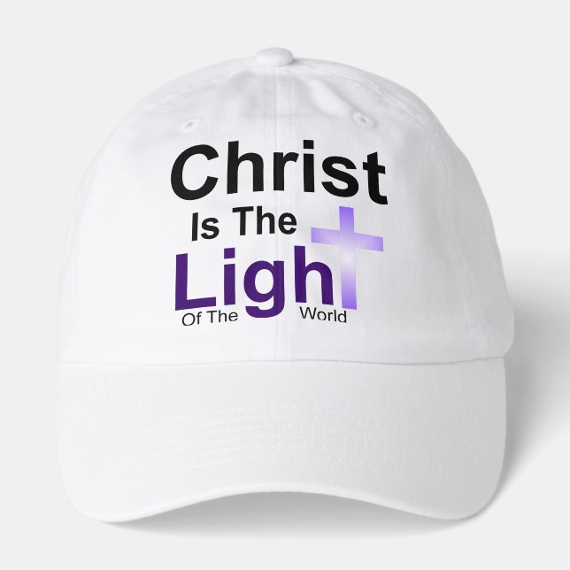 Christ Is The Light Cap  (Front)