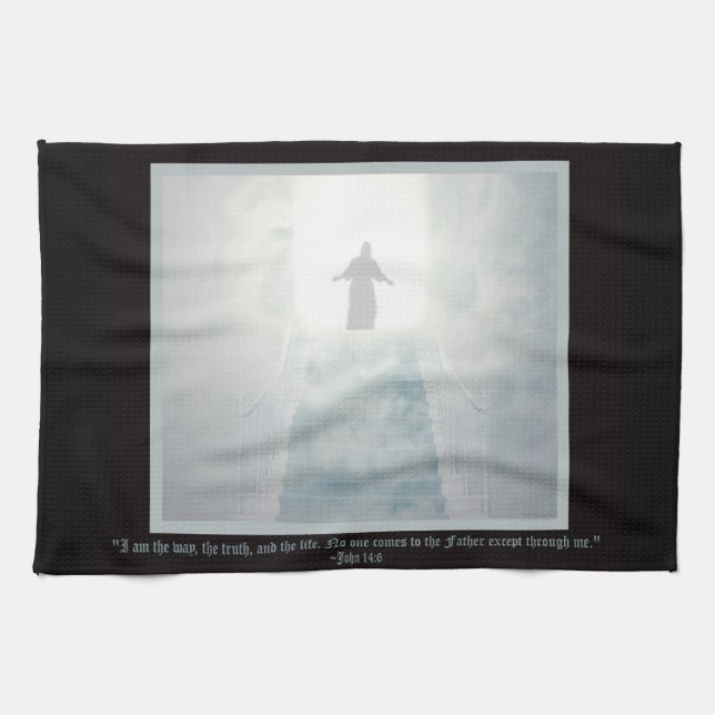Christ is the Way Kitchen Towel (Horizontal)