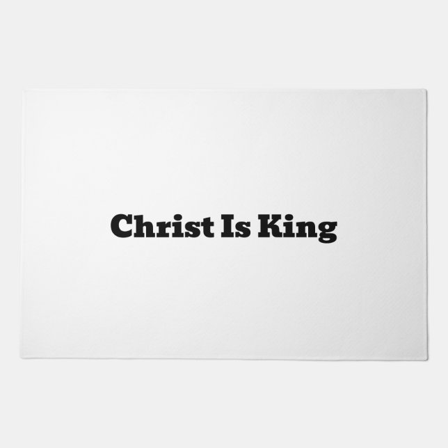 Christ King doormat (Front)