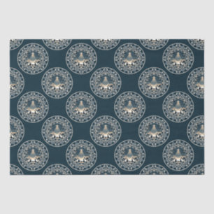 Christ Nativity Star of Wonder Polka Dot Mandala Tissue Paper