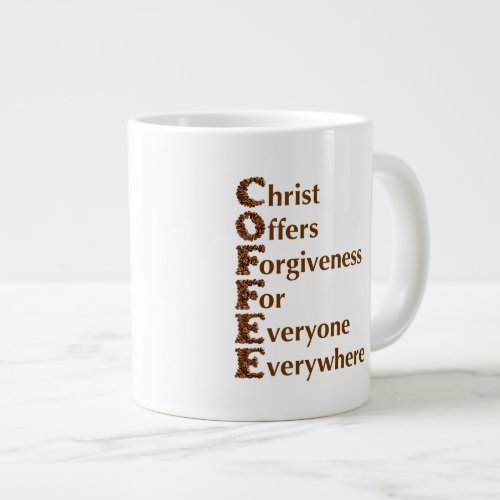 Christ Offers Forgiveness For Everyone 20 oz Mug