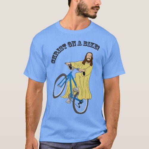 Christ on a bike  T_Shirt