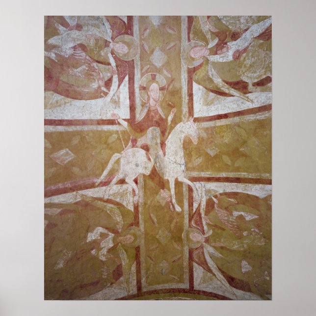 Christ on a white horse poster (Front)