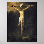 Christ On The Cross, 1672 Poster at Zazzle