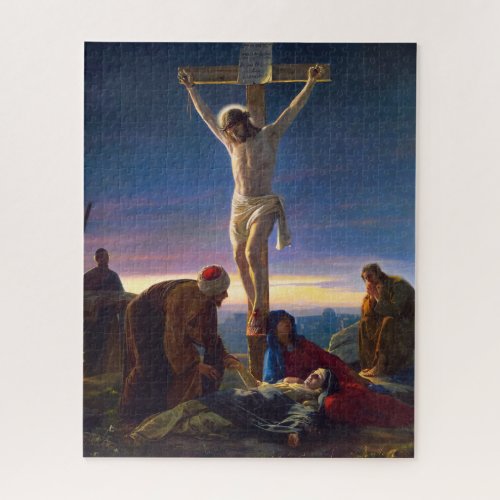 Christ on the Cross by Carl Bloch Jigsaw Puzzle