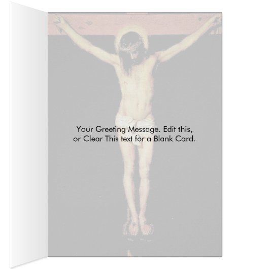 Christ On The Cross By Diego Velazquez (Inside (Right))