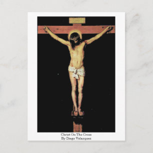 Christ On The Cross By Diego Velazquez Postcard