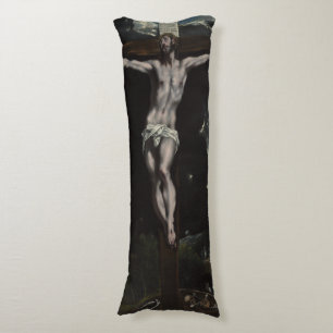 Christ on the Cross by El Greco Body Pillow