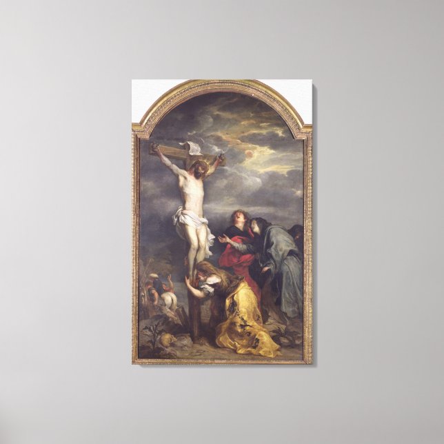 Christ on the Cross, c.1628-30 Canvas Print (Front)