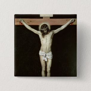 Christ on the Cross, c.1630 Pinback Button
