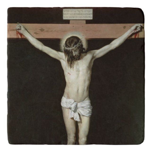 Christ on the Cross, c.1630 Trivet (Front)