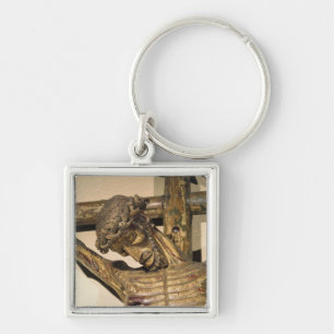 Christ on the Cross, called "Le Devot Christ" Keychain