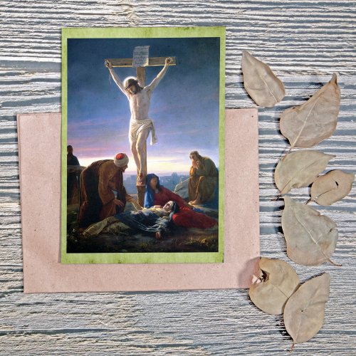 Christ on the Cross Decoupage Tissue Paper