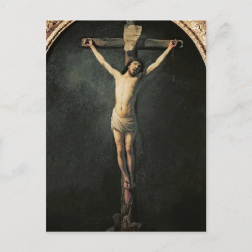 Christ on the Cross Postcard