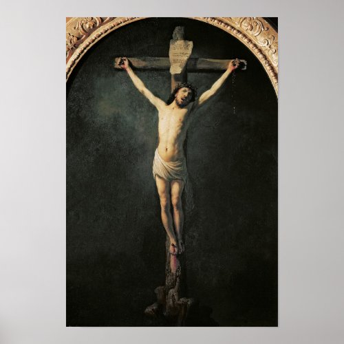 Christ on the Cross Poster