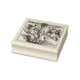 Christ on the Cross Rubber Stamp
