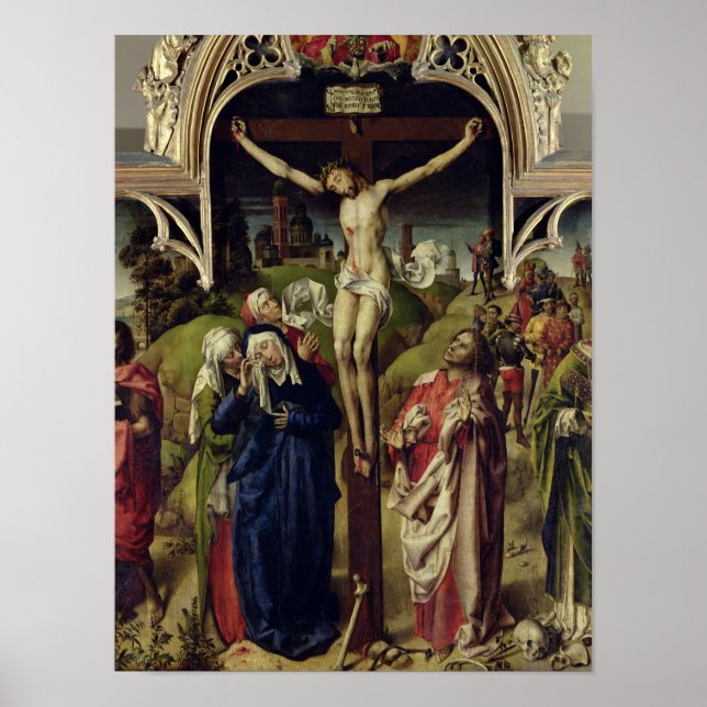 Christ on the Cross, the Holy Women Poster (Front)