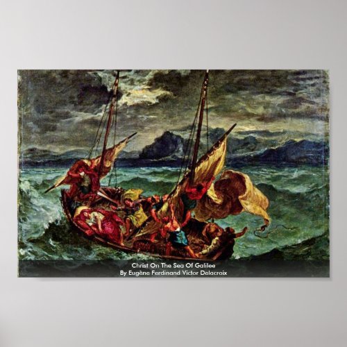 Christ On The Sea Of Galilee Poster