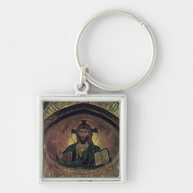 Christ Pantocrat in the apse Keychain (Front)