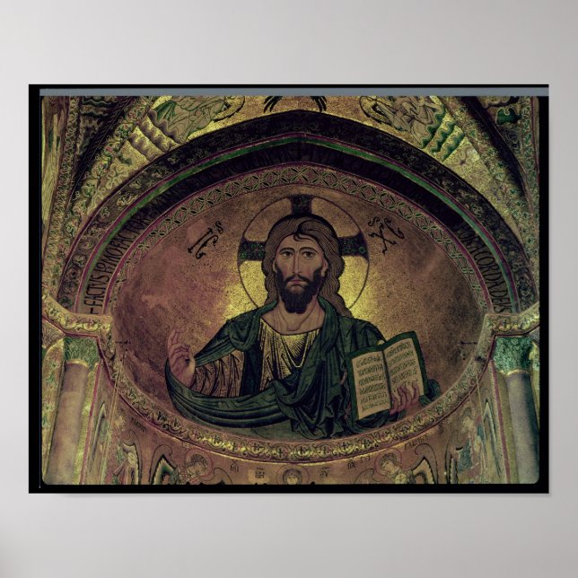 Christ Pantocrat in the apse Poster (Front)