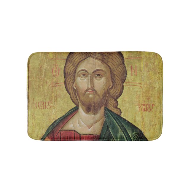 Christ Pantocrator, 1607 Bathroom Mat (Front)