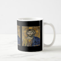 Christ Pantocrator Mosaic Iconic Religious Roman A