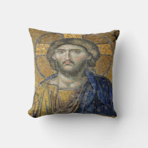 Christ Pantocrator Mosiac Iconic Religious Roman A