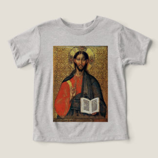 Christ Pantocrator Orthodox Icon 16th Century  Toddler T-shirt