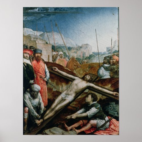 Christ Raised on the Cross 1496_1504 Poster