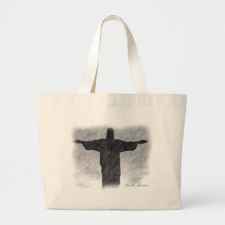 Christ Redeemer 1 Large Tote Bag