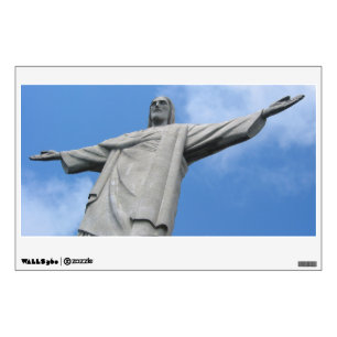 christ redeemer wall decal