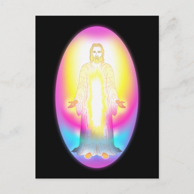Christ Returns Postcard (Front)