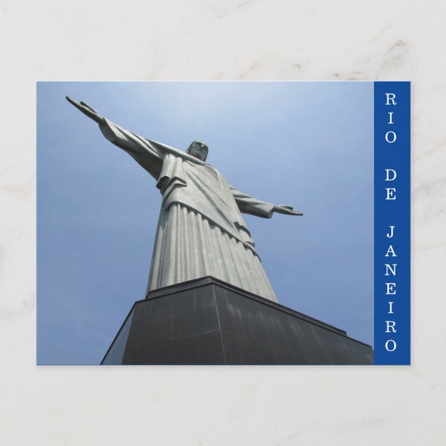 christ rio brazil postcard (Front)