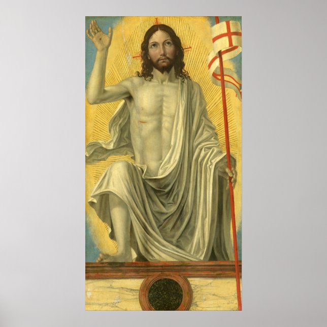 Christ Risen - Bergognone Fine Art Poster (Front)