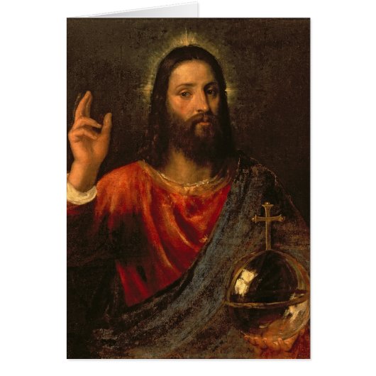 Christ Saviour, c.1570 Cards (Front)