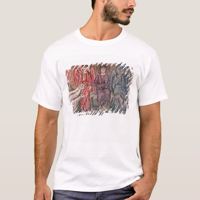 Christ Separates the Sheep from the Goats, 6th cen T-Shirt (Front)