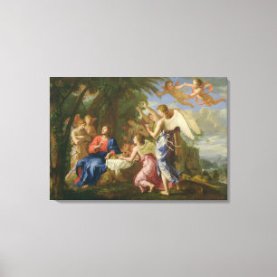 Christ Served by the Angels, c.1650 (oil on canvas