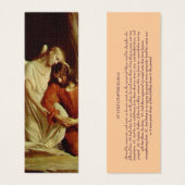 Christ suffers In Gethsemane -Bible Marker (Front & Back)