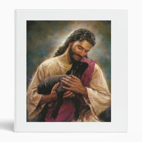 Christ The Good Shepherd 3 Ring Binder