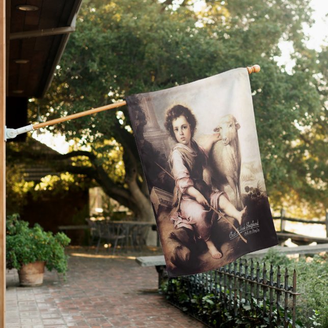 Christ the  Good Shepherd House Flag (In SItu)