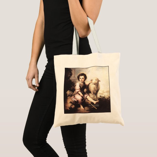Christ The Good Shepherd Tote Bag (Front (Product))