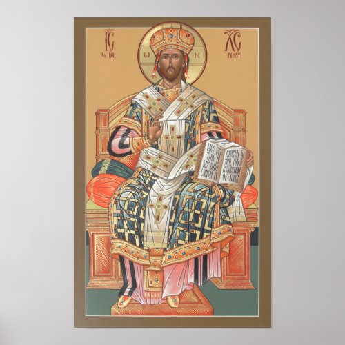 Christ the High Priest Poster