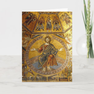 Christ the Judge, Florence, Italy -  Card