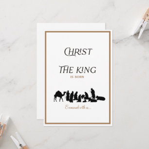 Christ the King is Born Christian Christmas