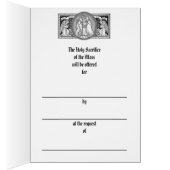 Christ the King Mass Offering Memorial Cards (Inside (Right))
