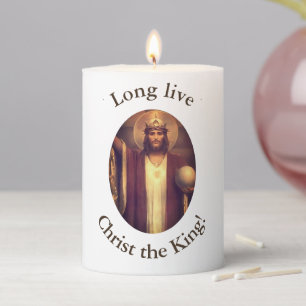 Christ the King Pillar Candle